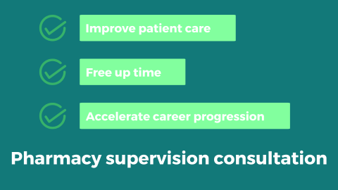Pharmacy supervision consultation benefits