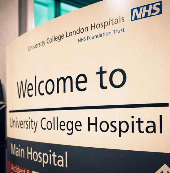 University College London Hospitals NHS Foundation Trust sign