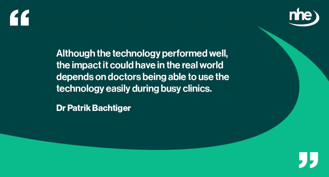 AI stethoscope QUOTE