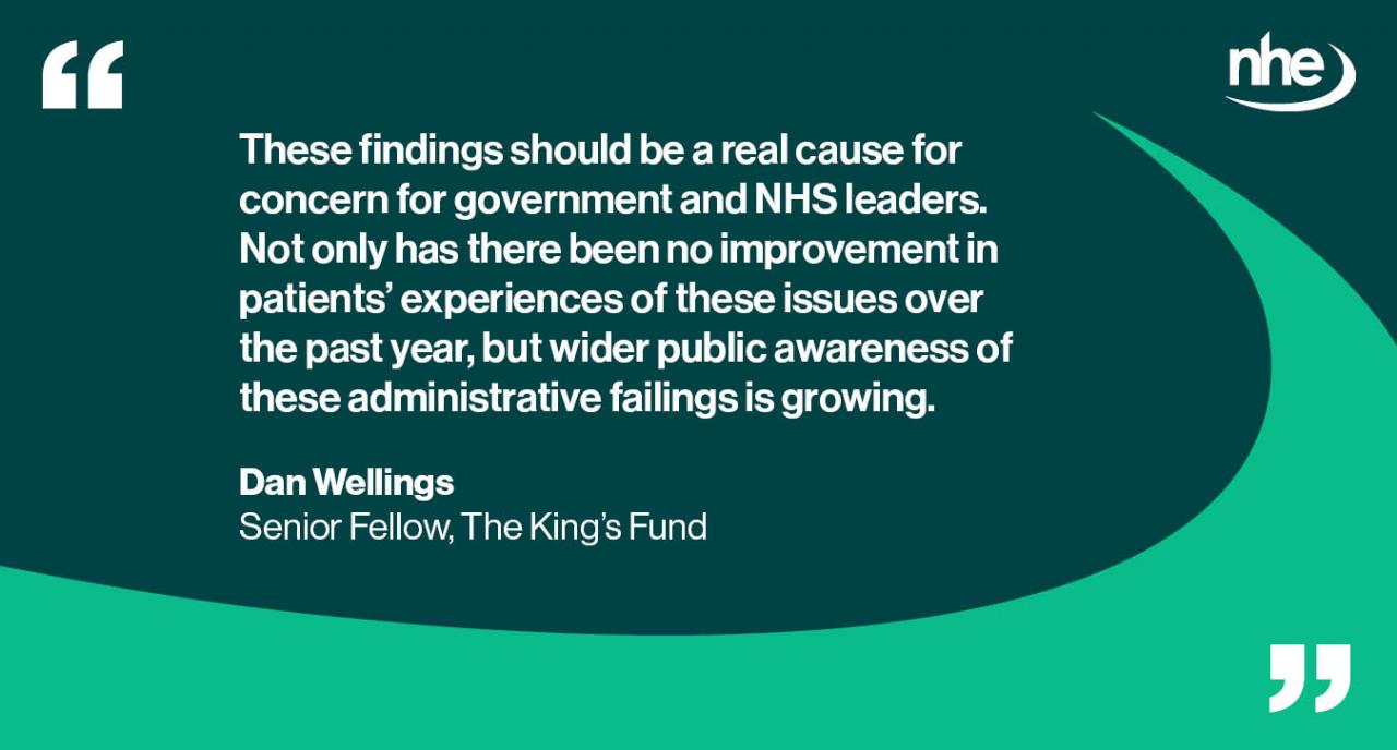 Admin failings QUOTE