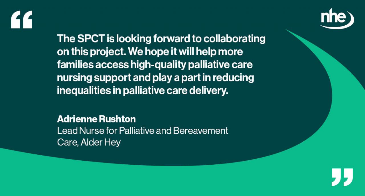Alder hey palliative care QUOTE