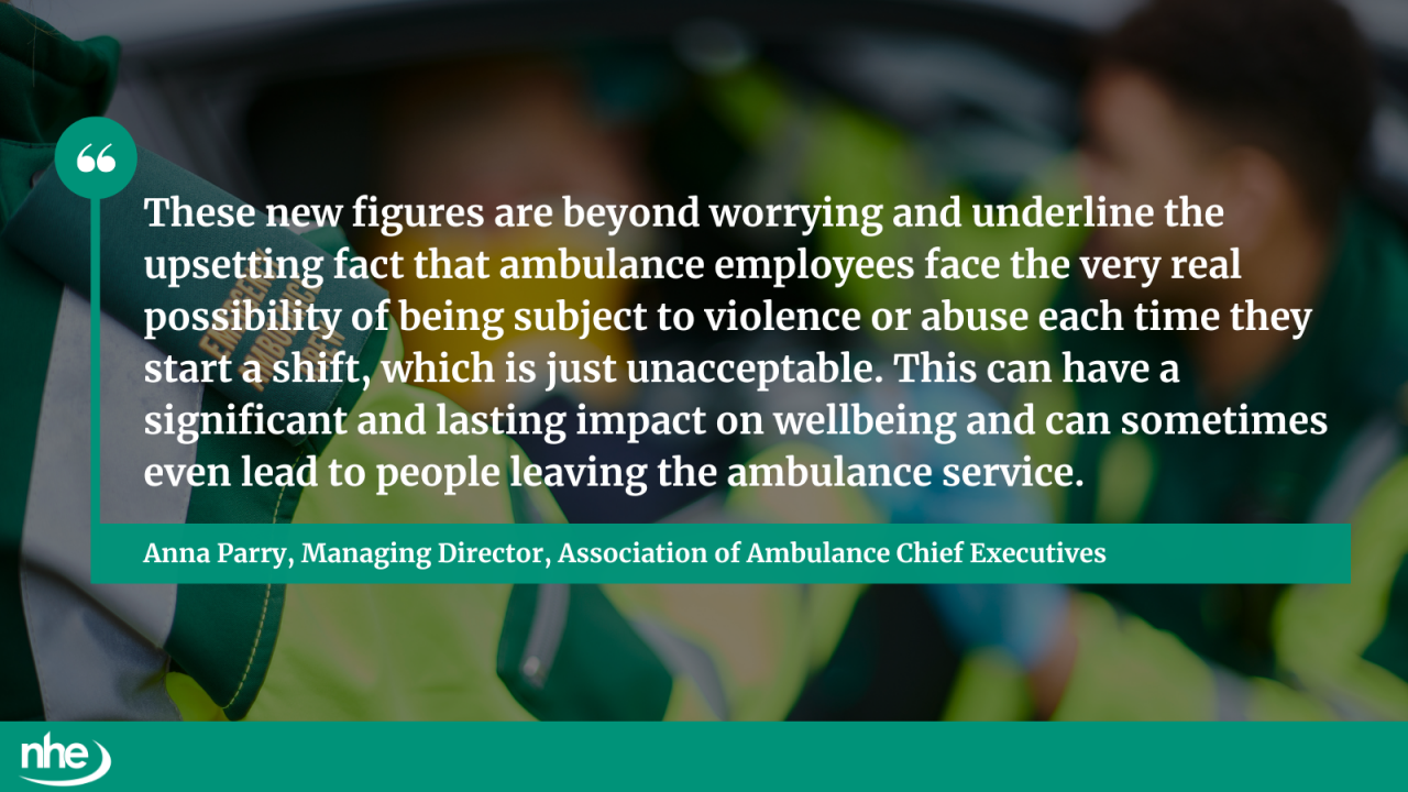 Ambulance violence QUOTE