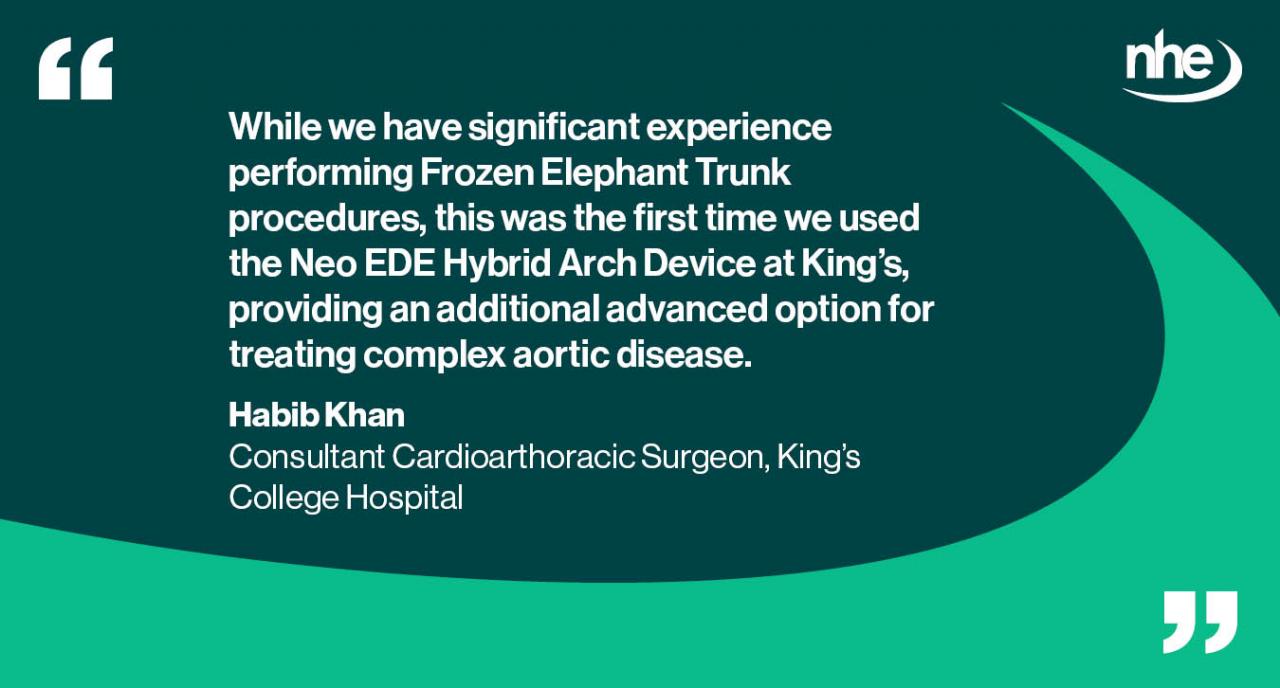 Aortic arch surgery QUOTE