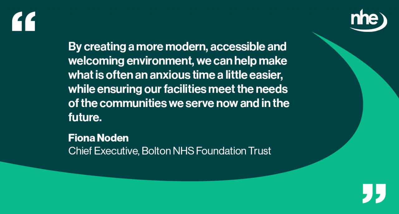 Bolton hospital entrance QUOTE