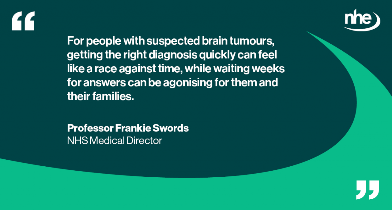 Brain tumour diagnosis QUOTE