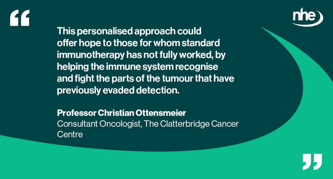 Cancer vaccine QUOTE