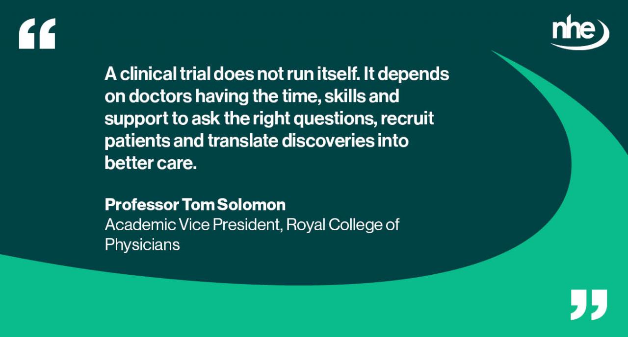Clinical academic workforce QUOTE