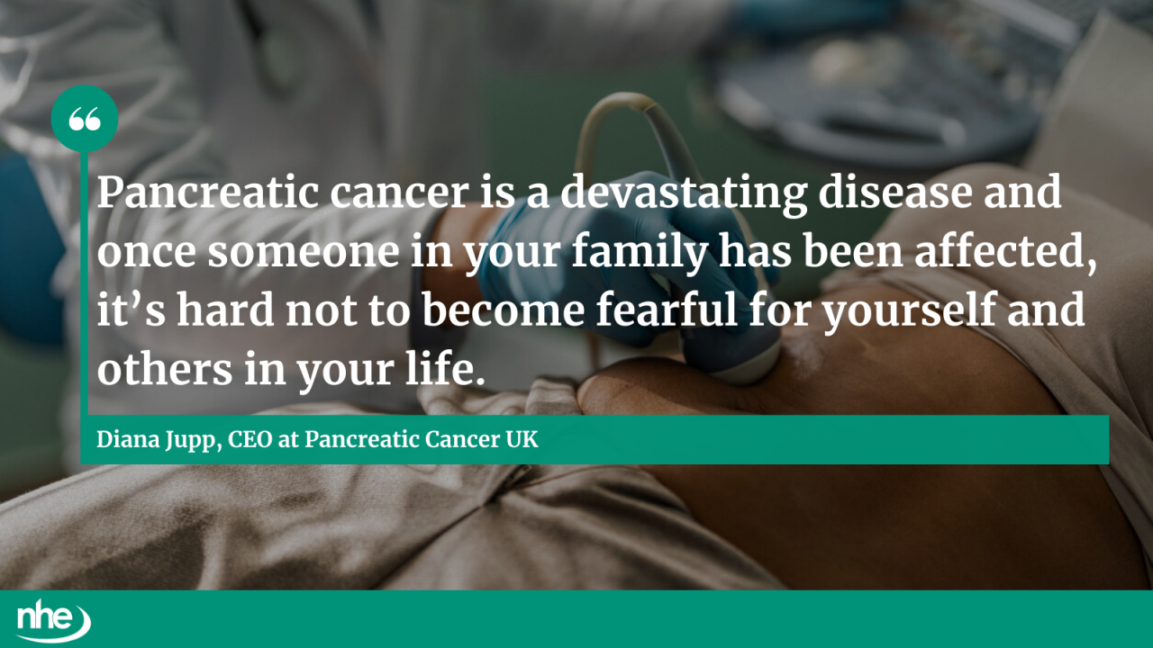 Comment from Diana Jupp, CEO at Pancreatic Cancer UK