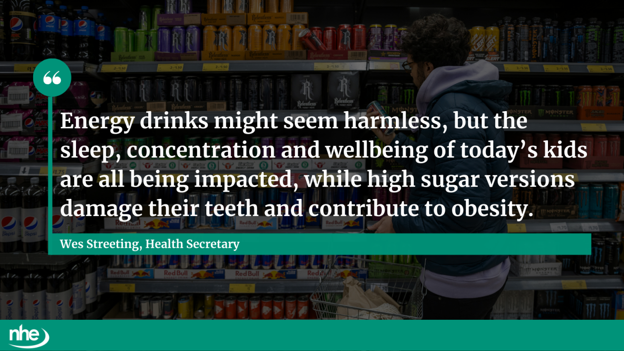 Energy drinks QUOTE