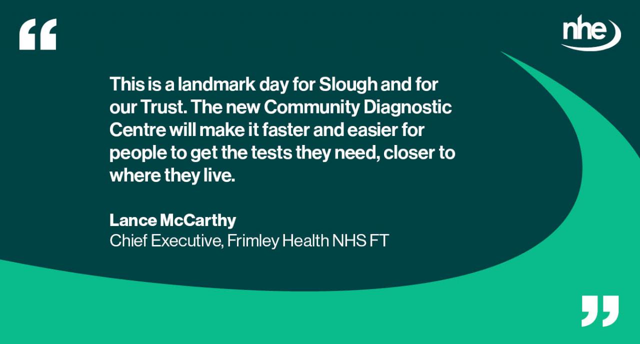 Frimley health QUOTE