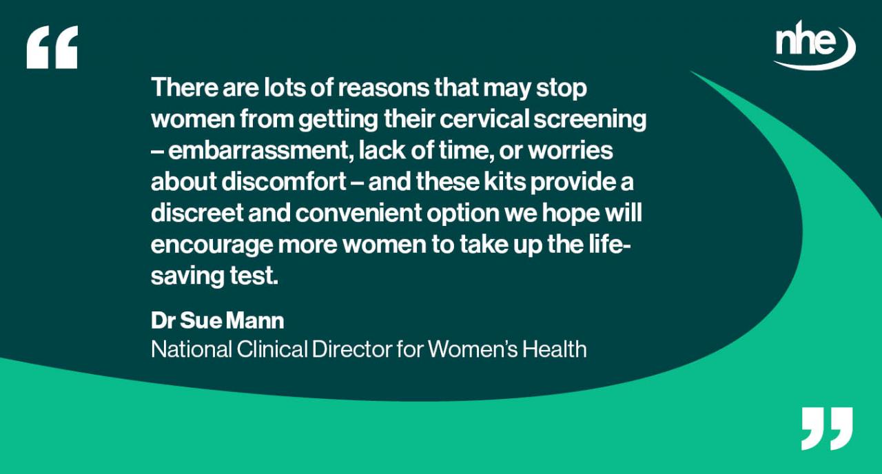 HPV home test QUOTE
