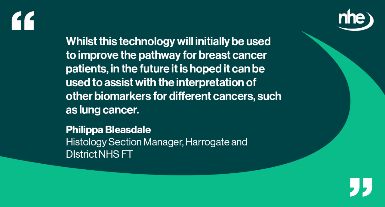 Harrogate AI breast cancer QUOTE
