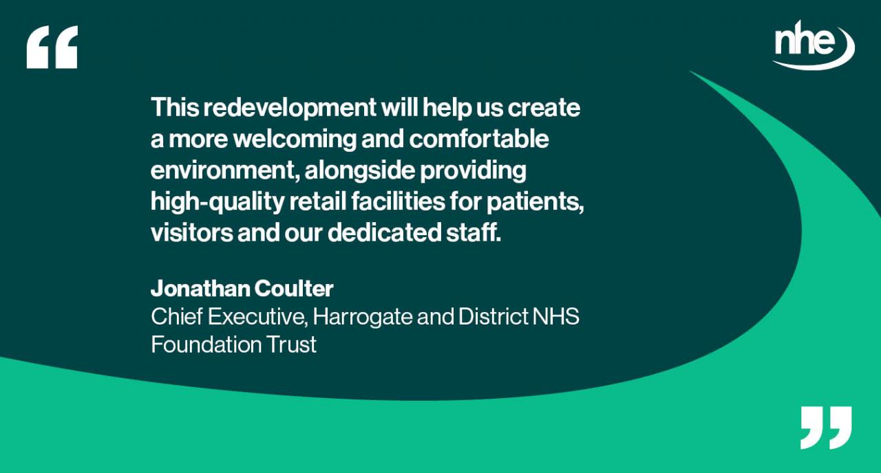 Harrogate hospital entrance QUOTE