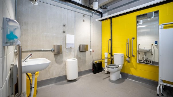 Accessible changing place at Lord's Cricket Ground