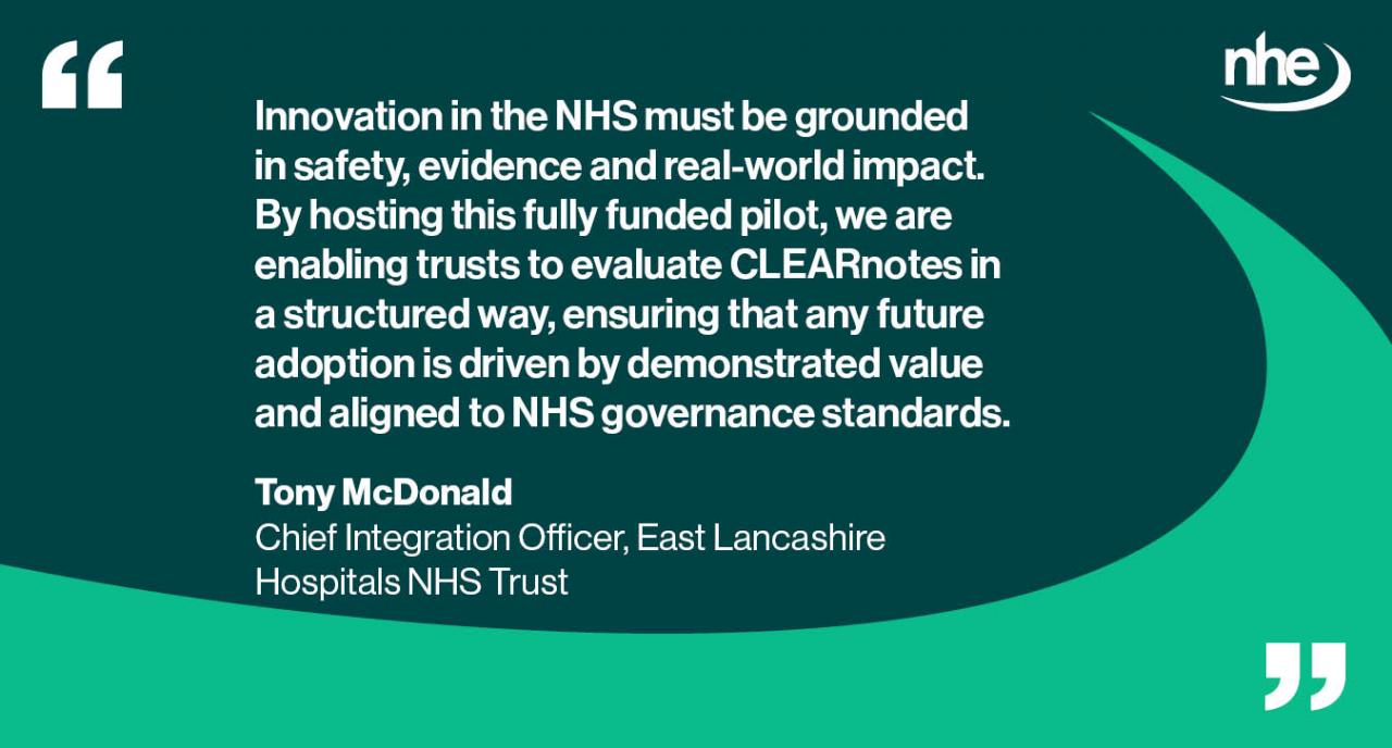 Lancashire health tech QUOTE