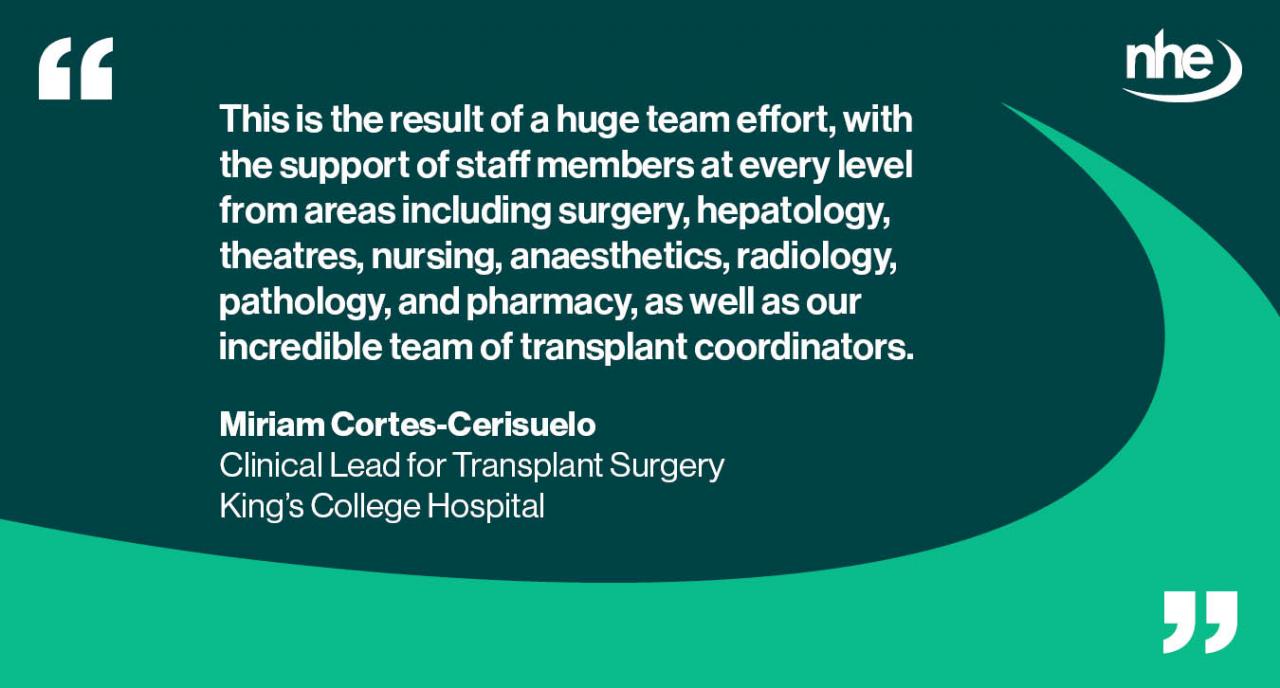 Liver transplants QUOTE