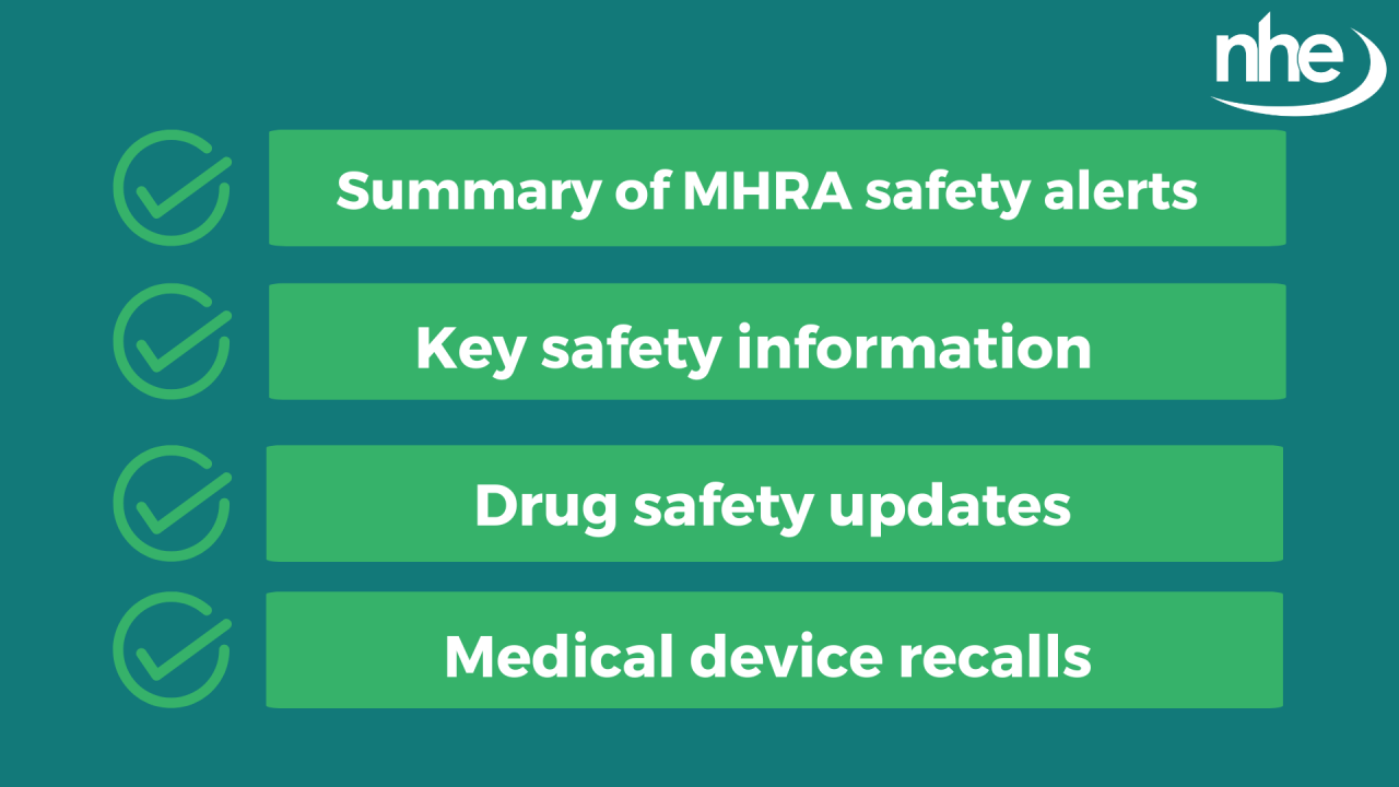MHRA communications QUOTE