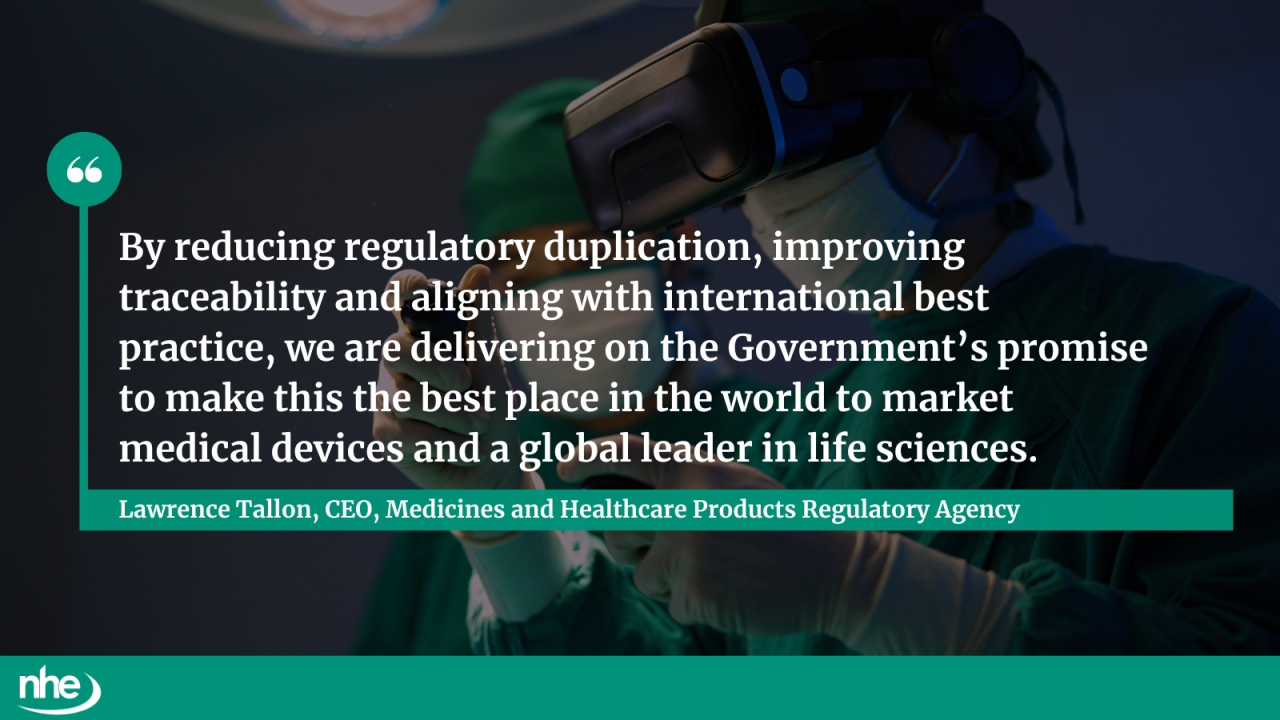 MHRA tech QUOTE