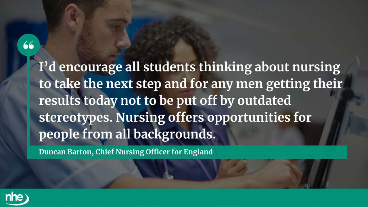 Male nurses QUOTE