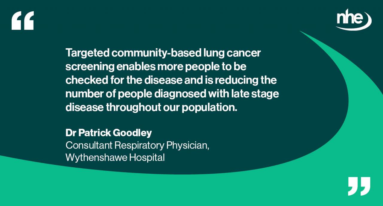 Manchester lung cancer QUOTE