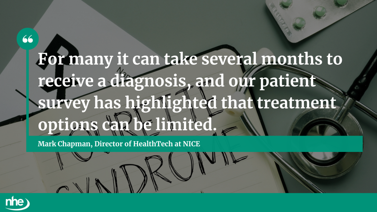Comment from Mark Chapman, director of HealthTech at NICE