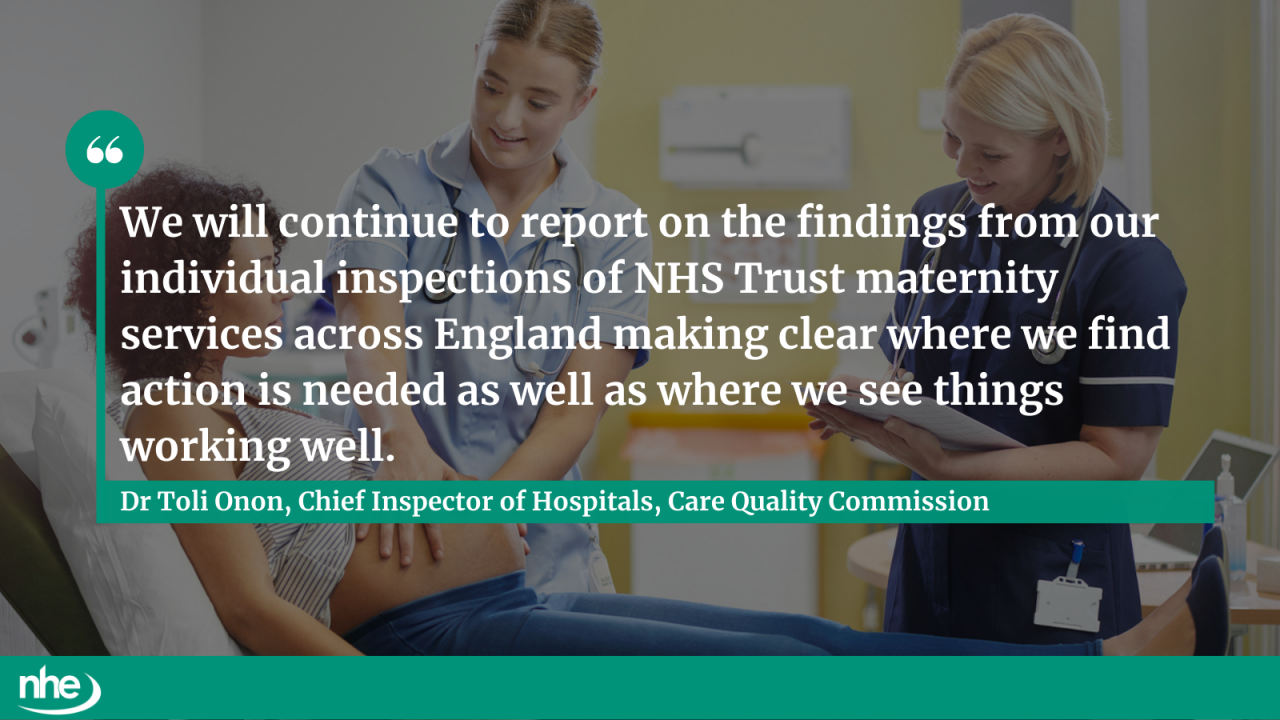 Maternity report QUOTE