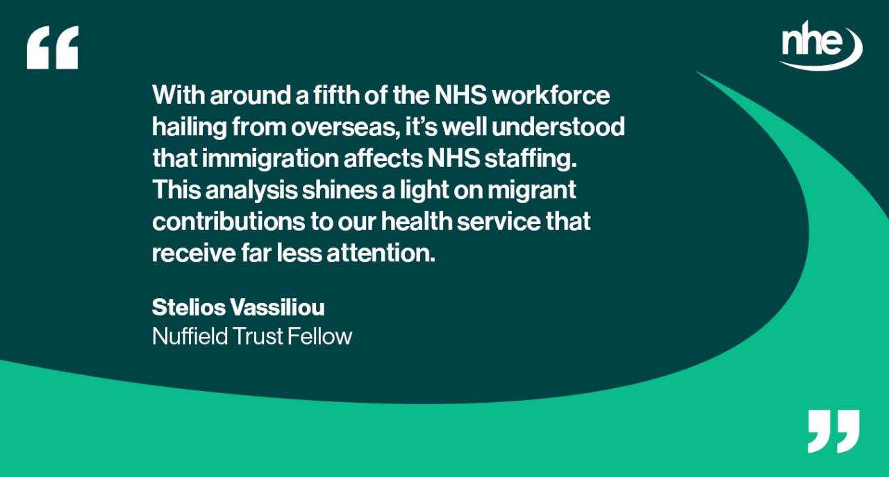 Migrant NHS contributions QUOTE