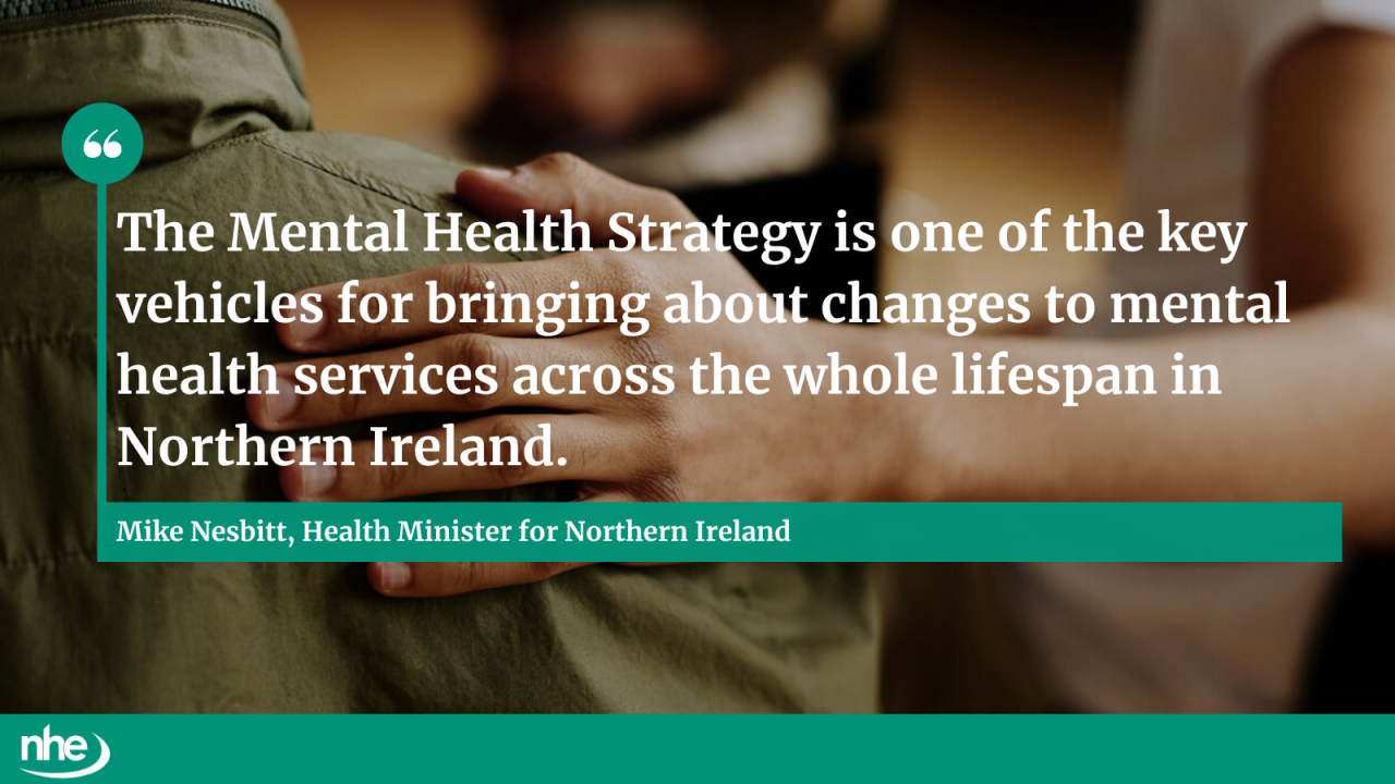 Comment from health minister for Northern Ireland Mike Nesbitt