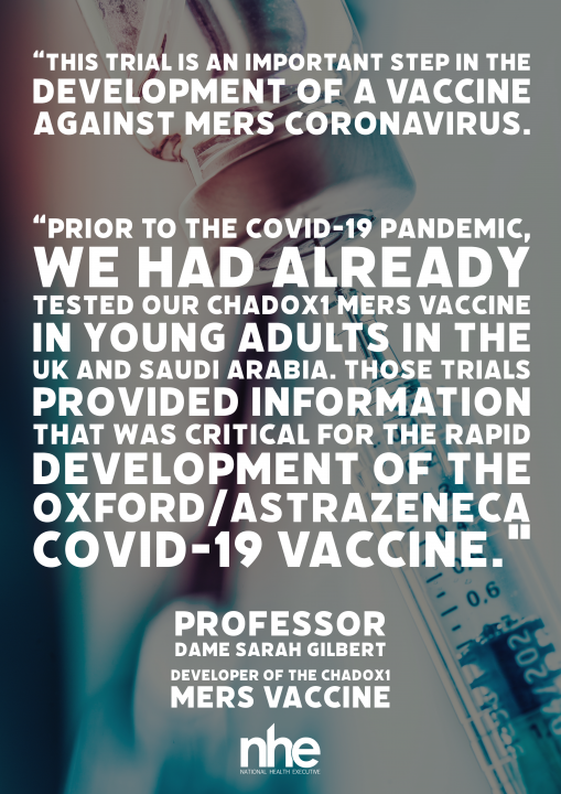 NHE MERS Vaccine quote