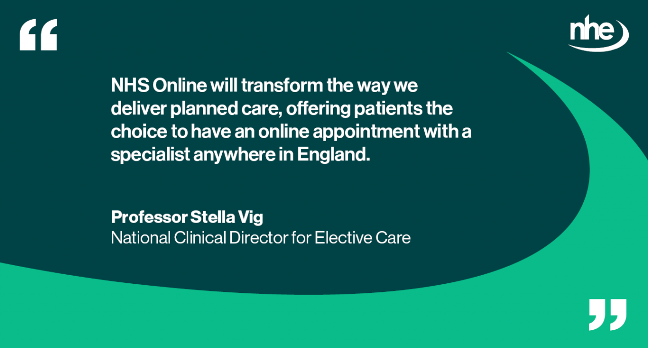 NHS consultant support QUOTE
