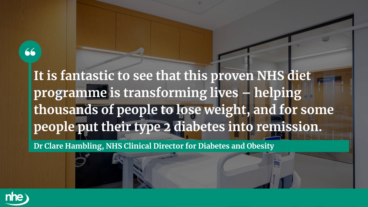 NHS diabetes QUOTE