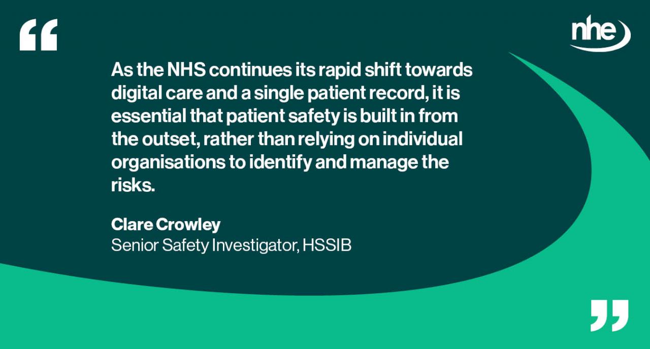 NHS digital warning QUOTE