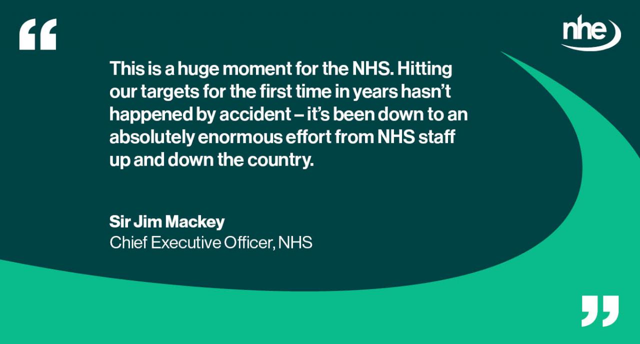 NHS improvement QUOTE