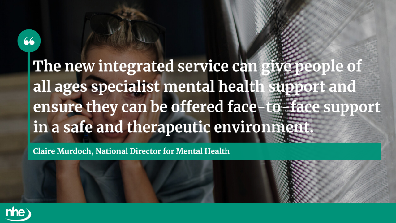 NHS mental health QUOTE