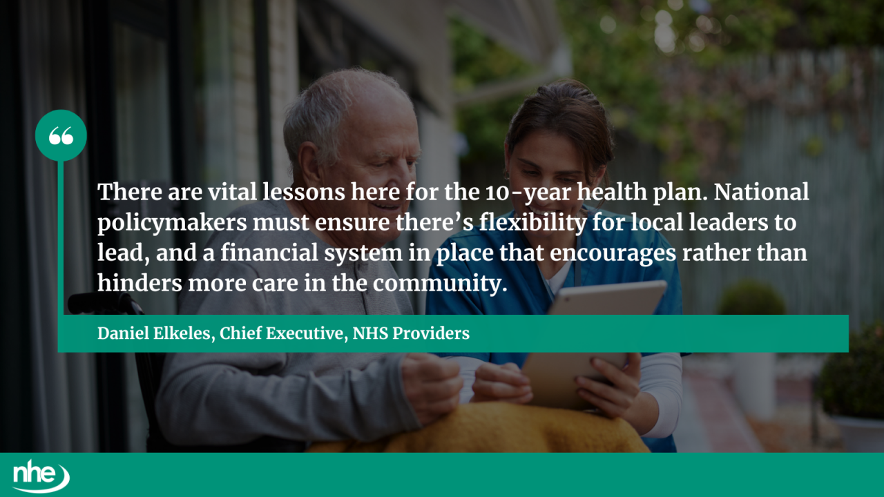 NHS providers QUOTE