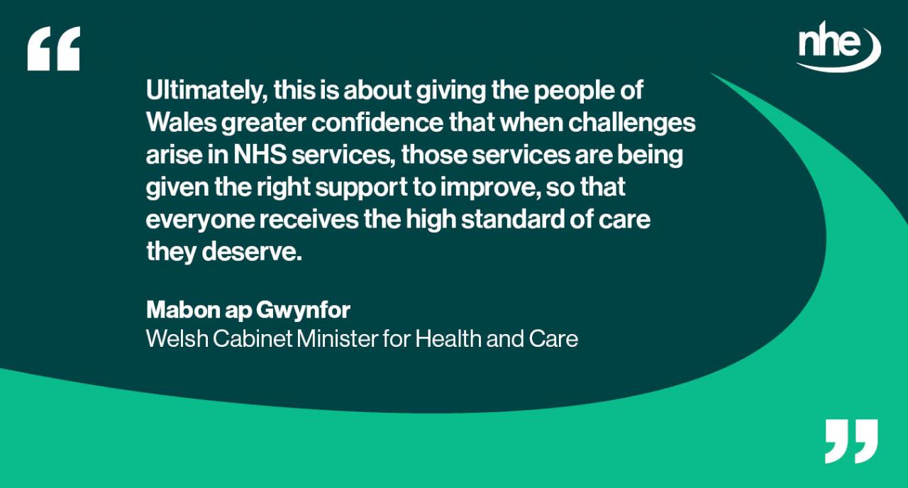 NHS wales accountability QUOTE
