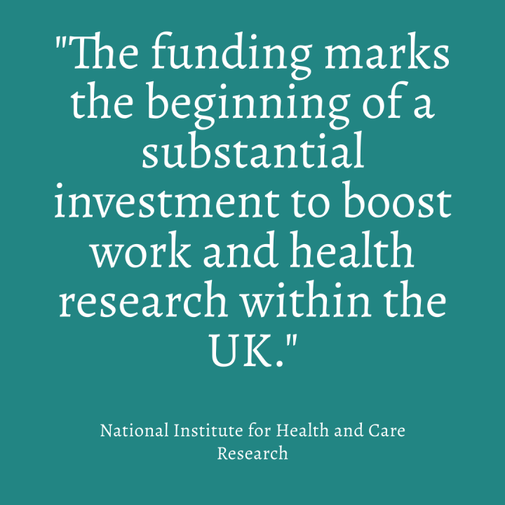 NIHR Work and health research +1