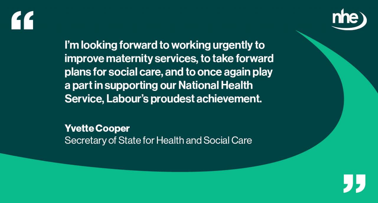 New health sec QUOTE