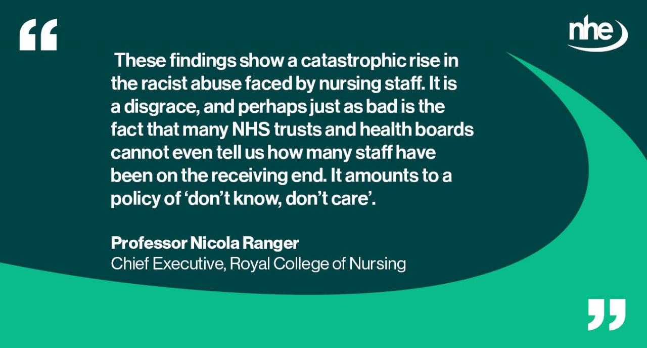 Nurses racism QUOTE