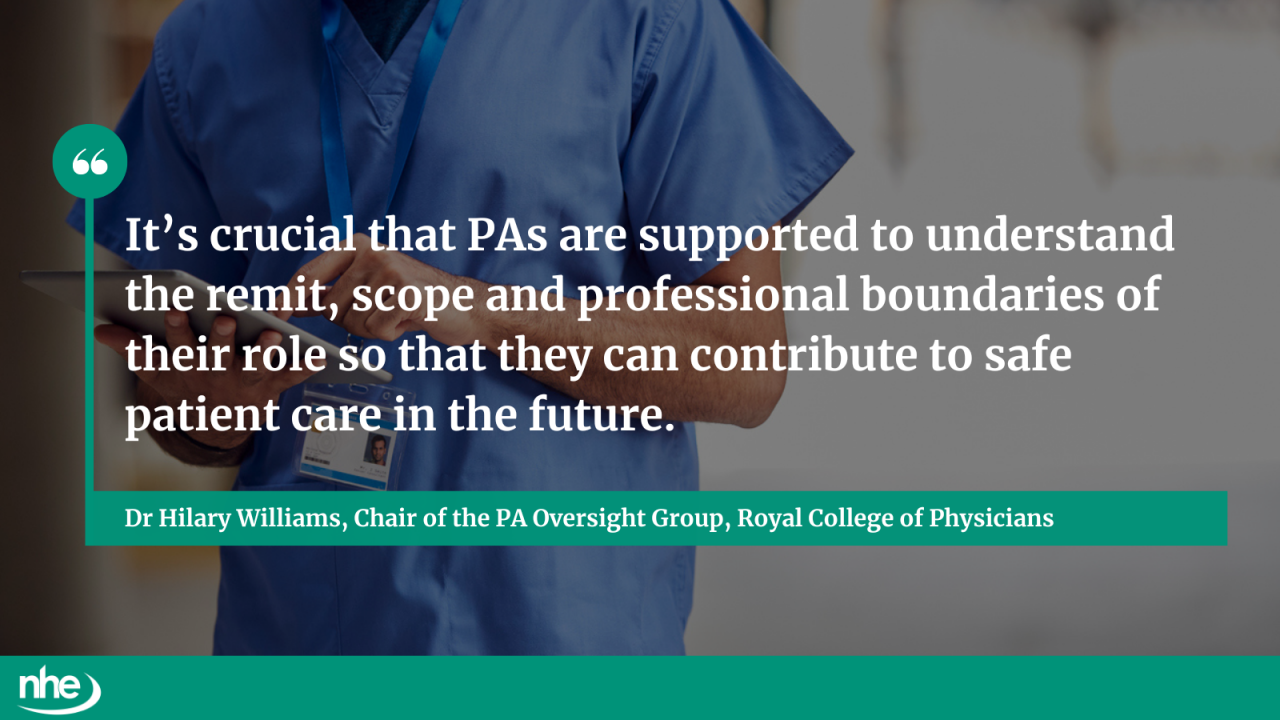 PA guidance QUOTE