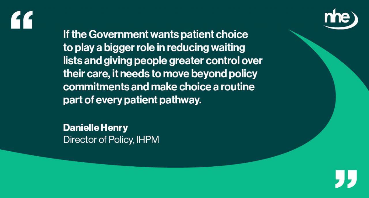 Patient choice QUOTE