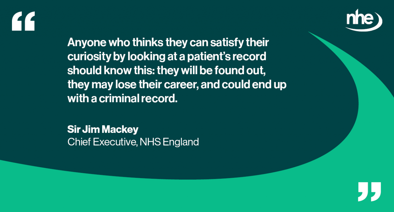 Patient record discipline QUOTE