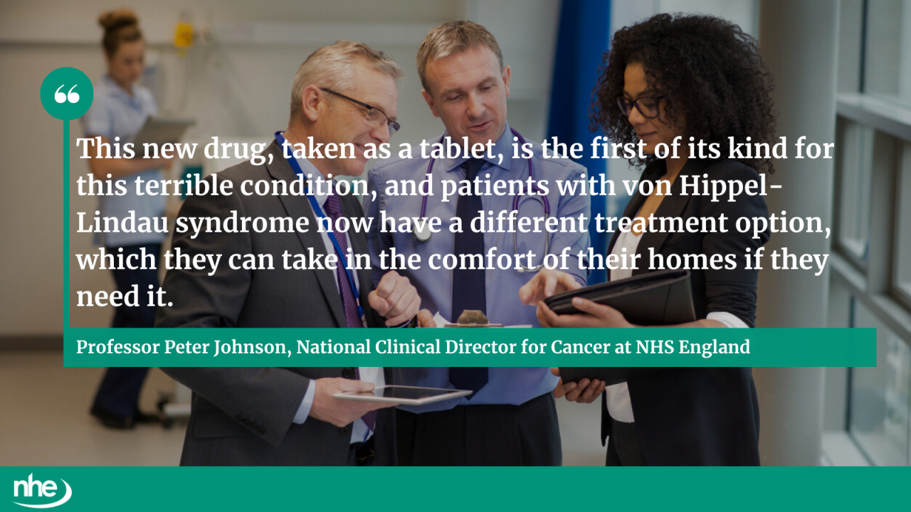 Comment from NHS England's cancer director, Professor Peter Johnson