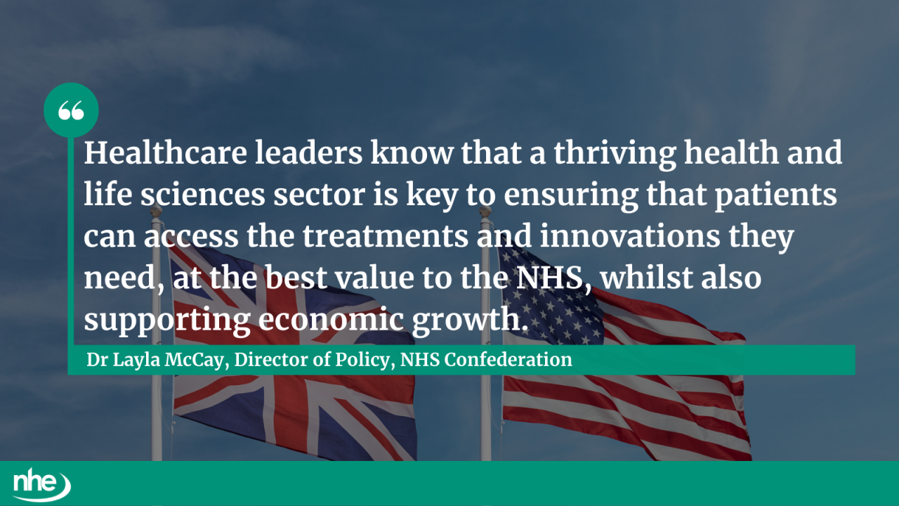 Pharma trade deal QUOTE