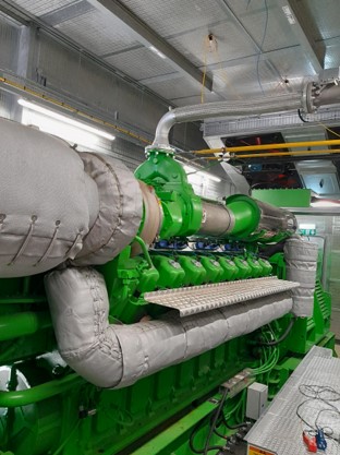 New combined heat and power plant