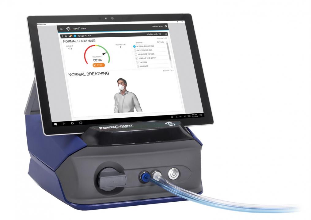 The TSI PortaCount® Respirator Fit Tester features intelligent touchscreen solutions, providing assistance across your entire respiratory protection program from training through compliance.
