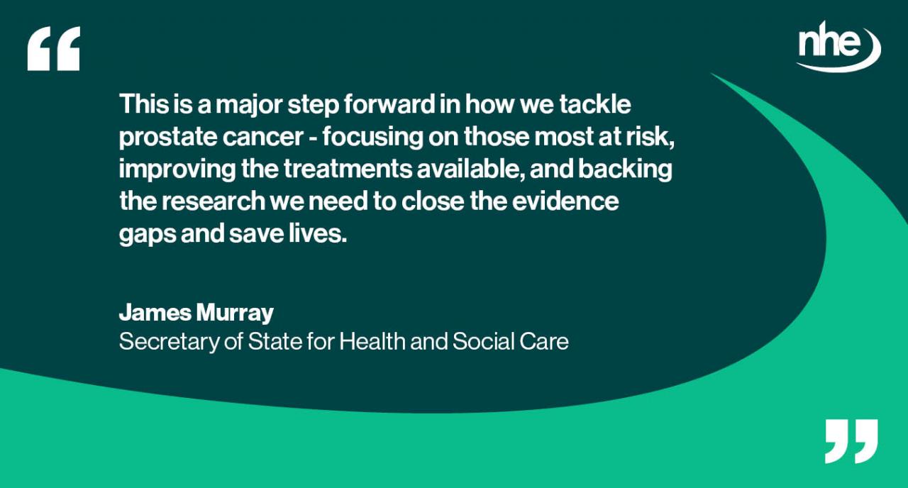 Prostate cancer funding QUOTE