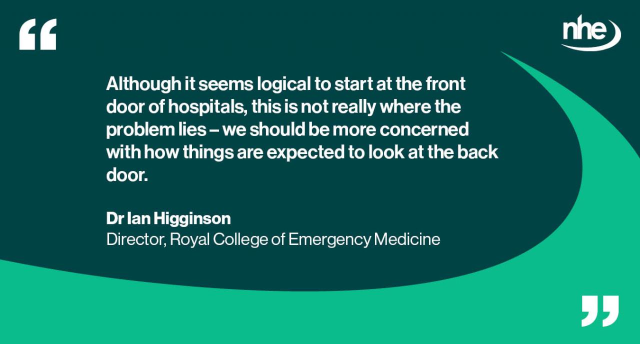RCEM emergency department QUOTE