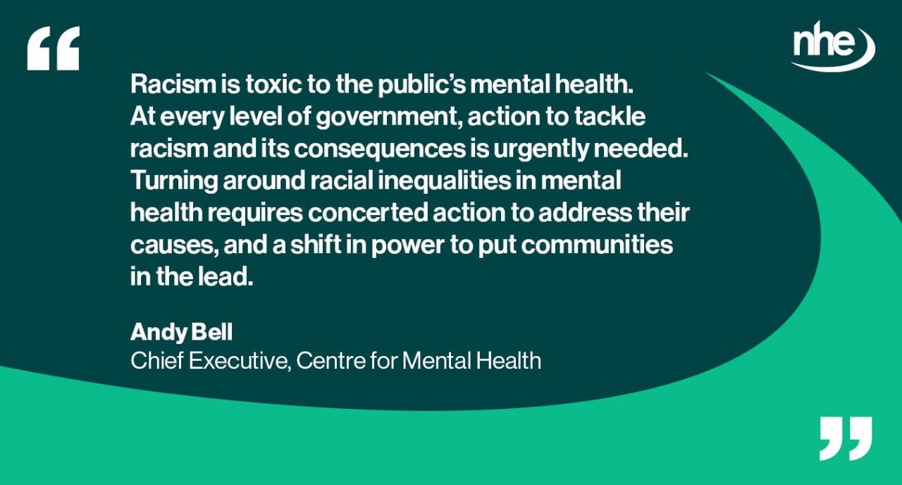 Racism and mental health QUOTE