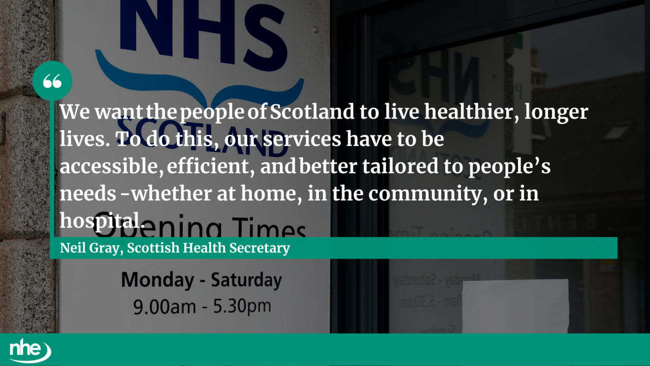 Scotland health investment QUOTE